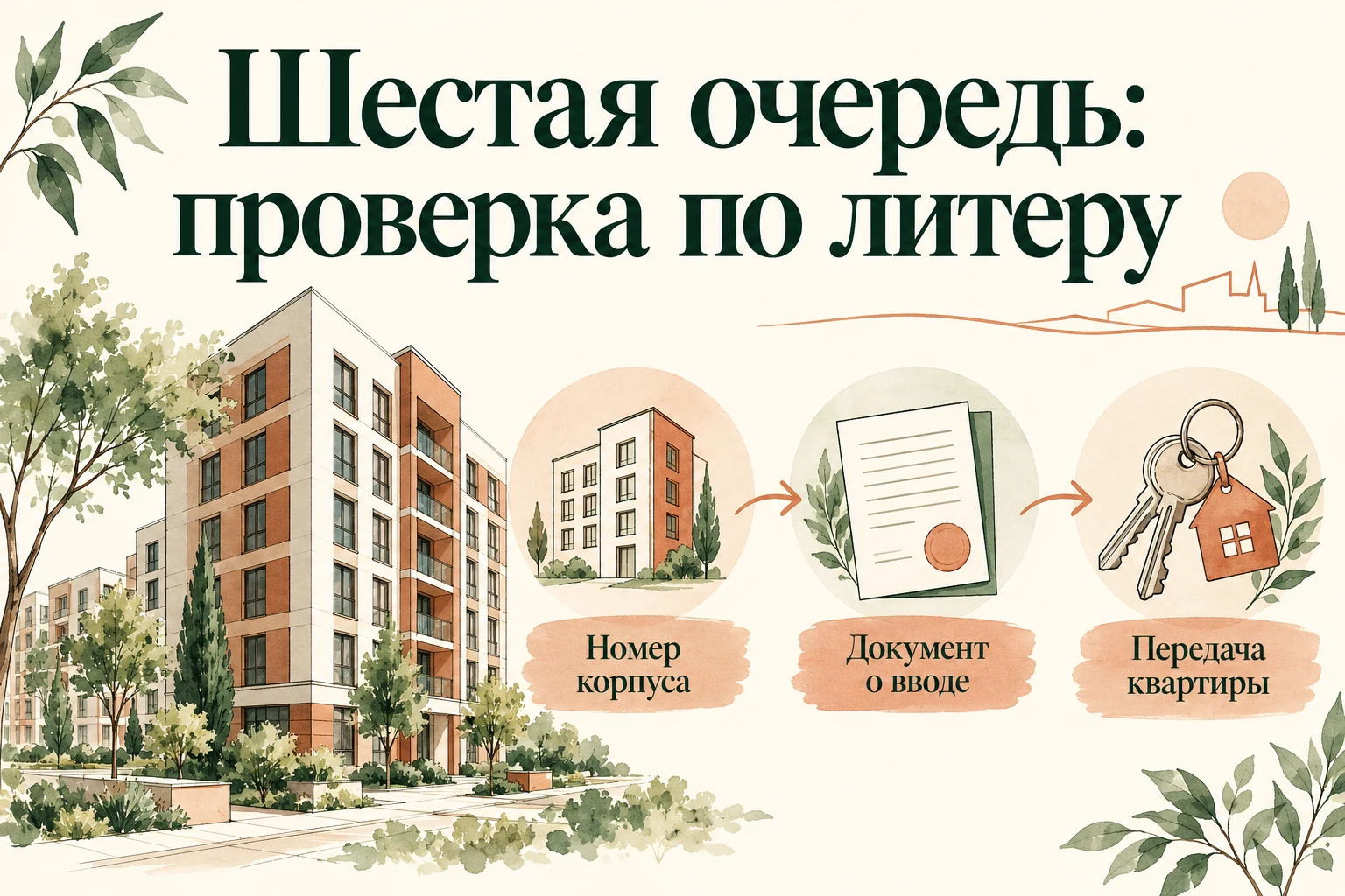 Шестая очередь: проверка по литеру